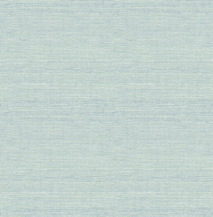 Agave Aqua Faux Grasscloth Wallpaper (Set of 2)