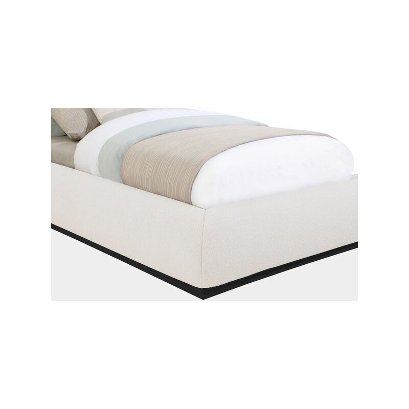 Meridian Furniture Vaughn Cream Twin Bed