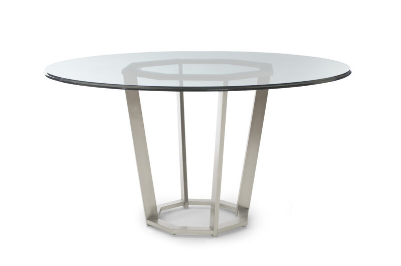 Fair Park Dining Table with Glass Top