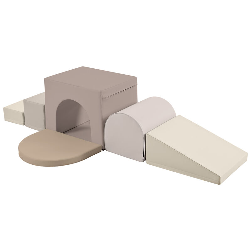 Merax Soft Play Equipment Climb and Crawl Playground