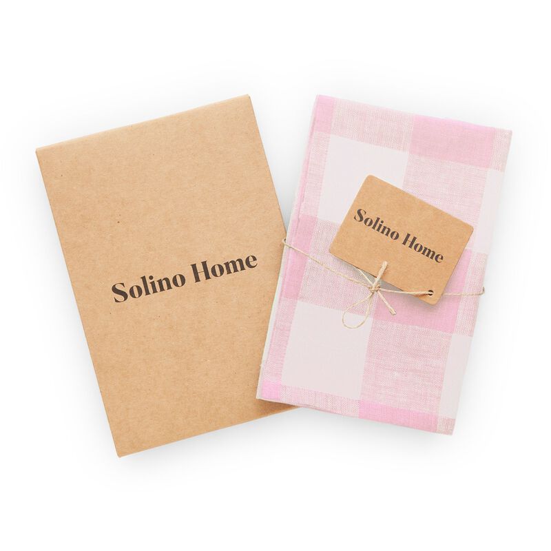 Linen Kitchen Towels - Buffalo Check image number 3