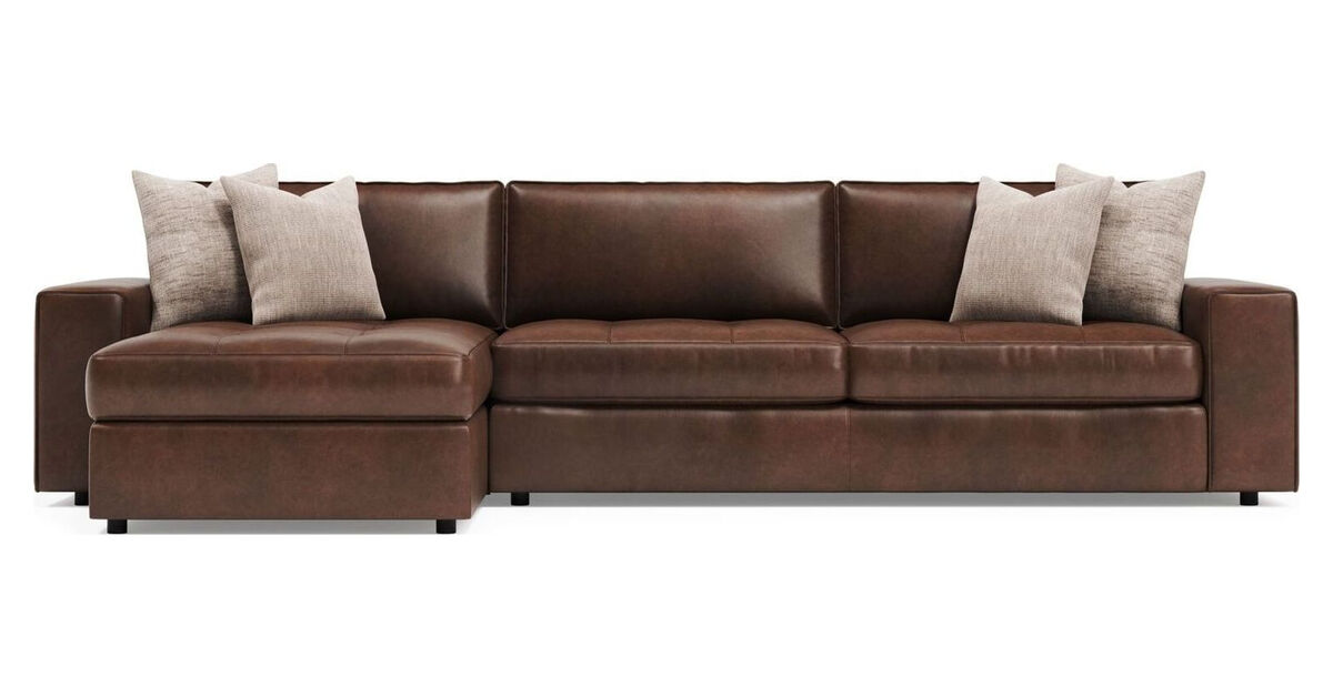 Nest Leather Sectional