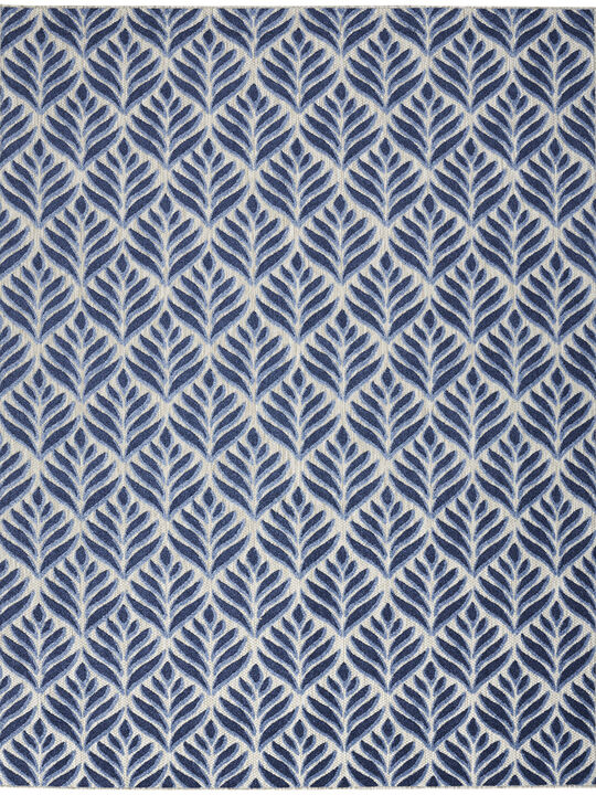 Aloha ALH35 Blue 6' x 9' Rug