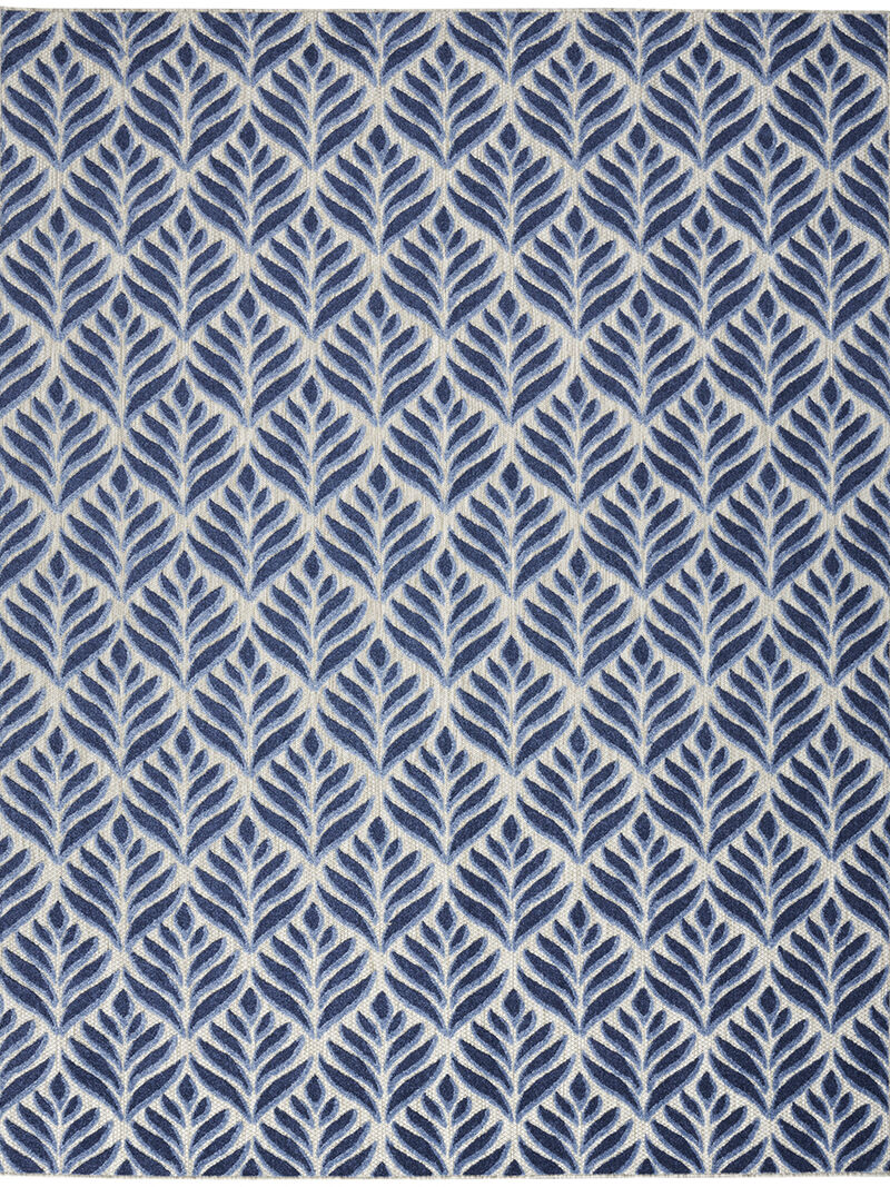 Aloha ALH35 Blue 6' x 9' Rug