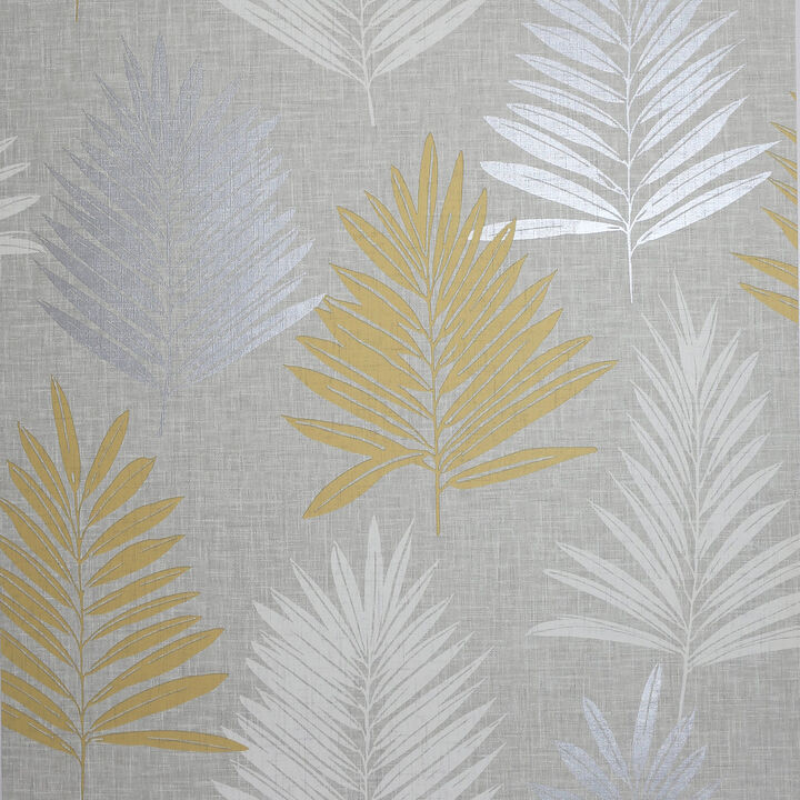 Willis Mustard Palm Frond Wallpaper