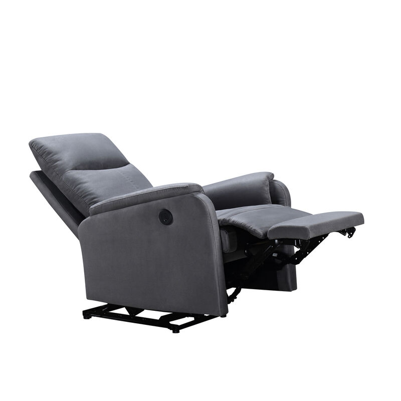 Streamdale Power Recliner Chair With USB Charge Port, Recliner Single Chair image number 3