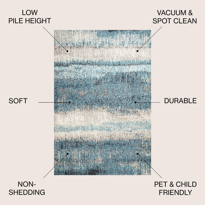 Style Contemporary Pop Modern Abstract Vintage Area Rug