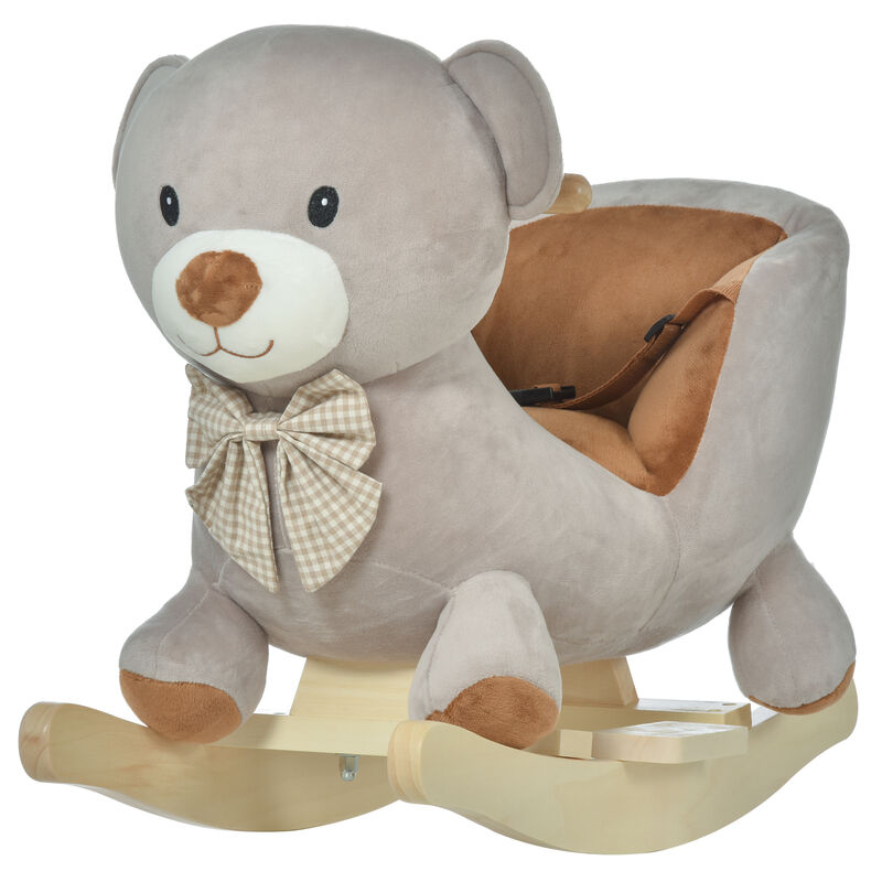 BreeBe Plush Bear Rocking Chair for Toddlers image number 0