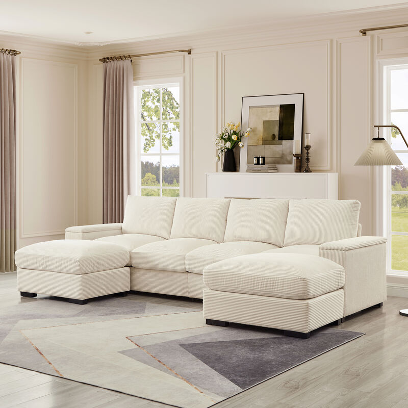 Monind U-Shaped Sectional Sofa image number 2