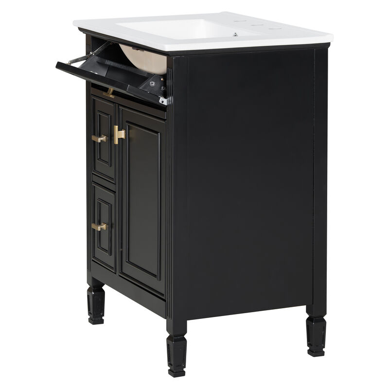 Vockne Bathroom Vanity with Sink image number 5