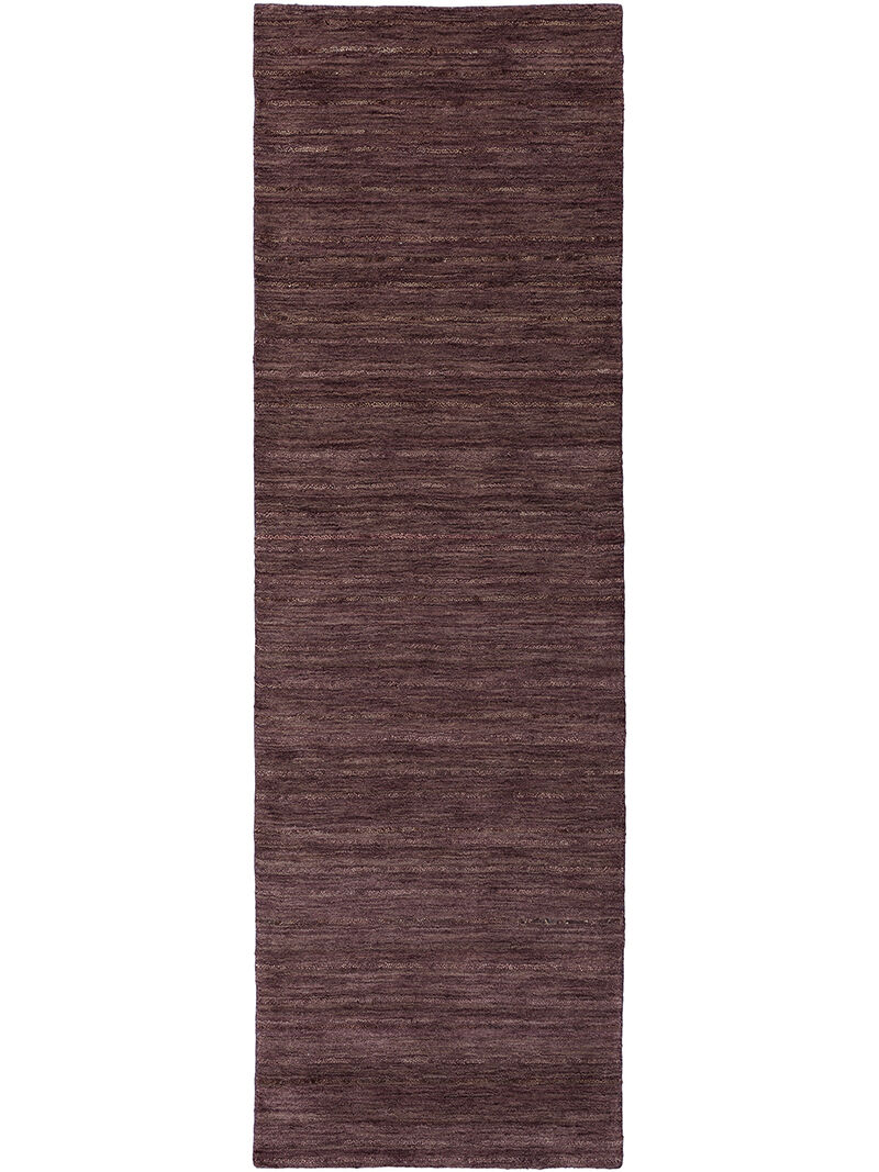 Rafia RF100 Plum 2'3" x 7'6" Rug