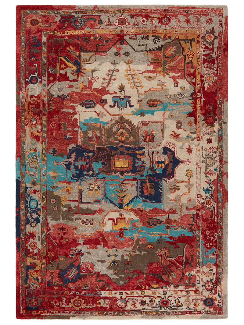 Citrine Lilith Red 8' x 10' Rug