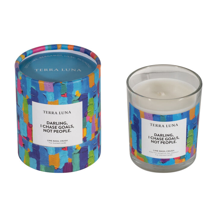 I Chase Goals Boxed Candle