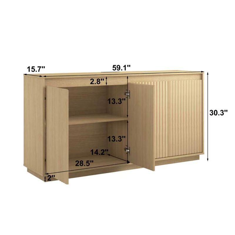 Toxkap 4 Door Buffet Cabinet image number 9
