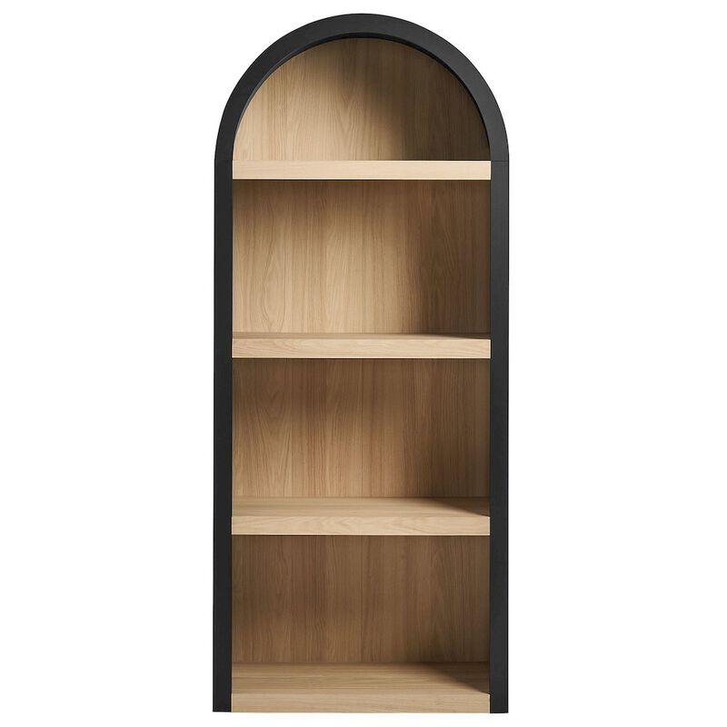 Caleb 4 Arched Display Shelf Bookcase image number 4