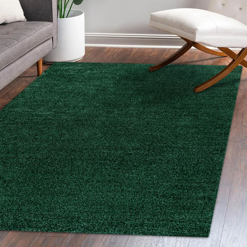 Haze Solid Low Pile Area Rug