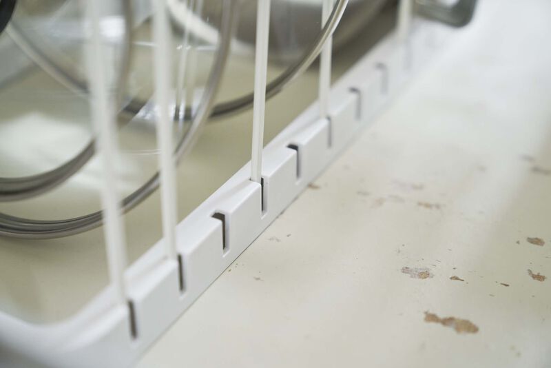 Adjustable Pot Lid Organizer