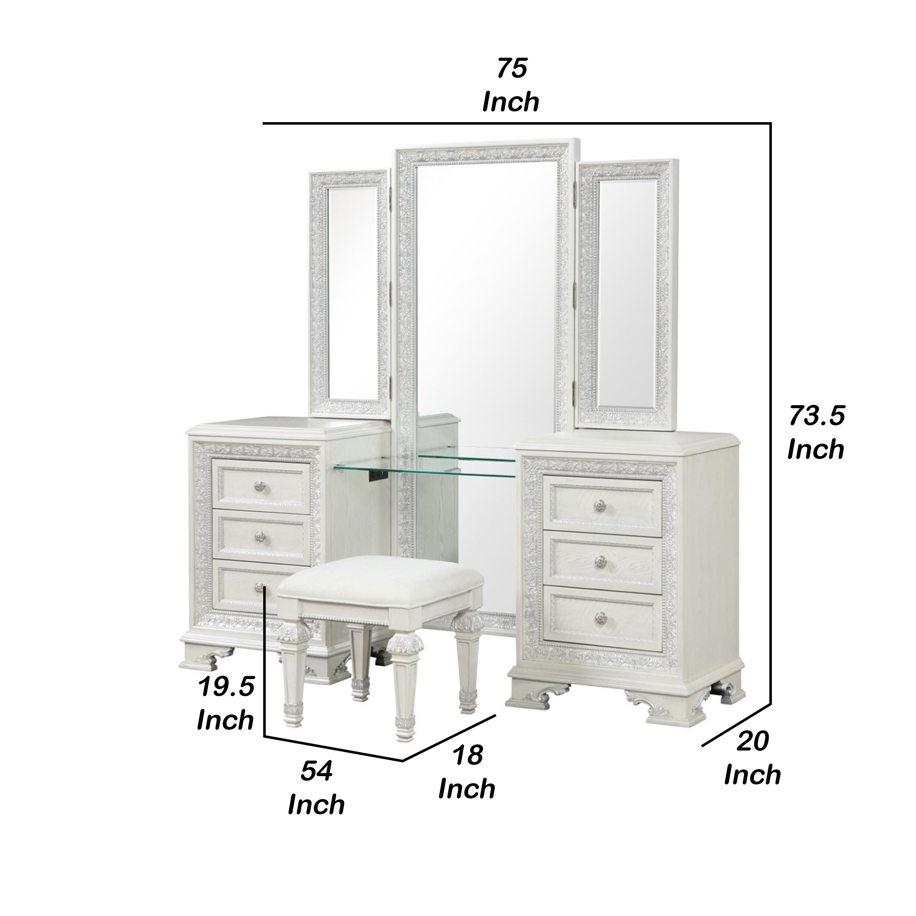 Miamy Vanity Set