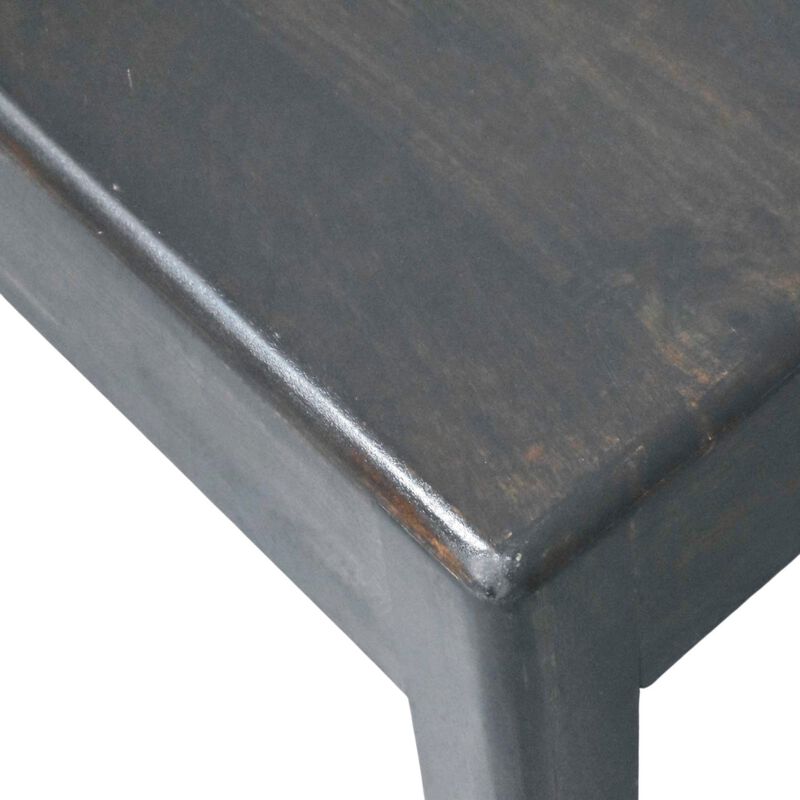 Artisan Furniture Solid Wood Velvet Mocha Block Coffee Table , Brown image number 5