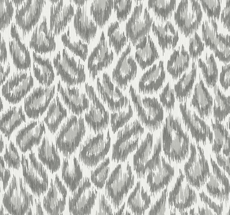 Electra Grey Leopard Spot String Wallpaper (Set of 2)