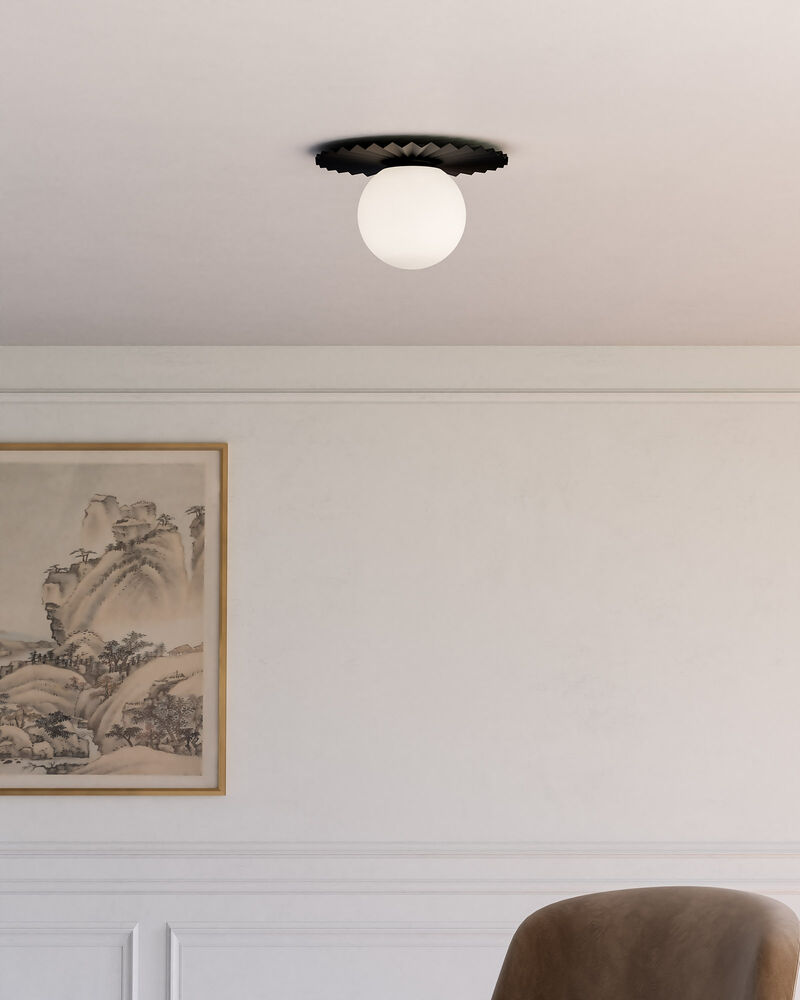Plume 12 in 1 Light Flush Mount image number 6