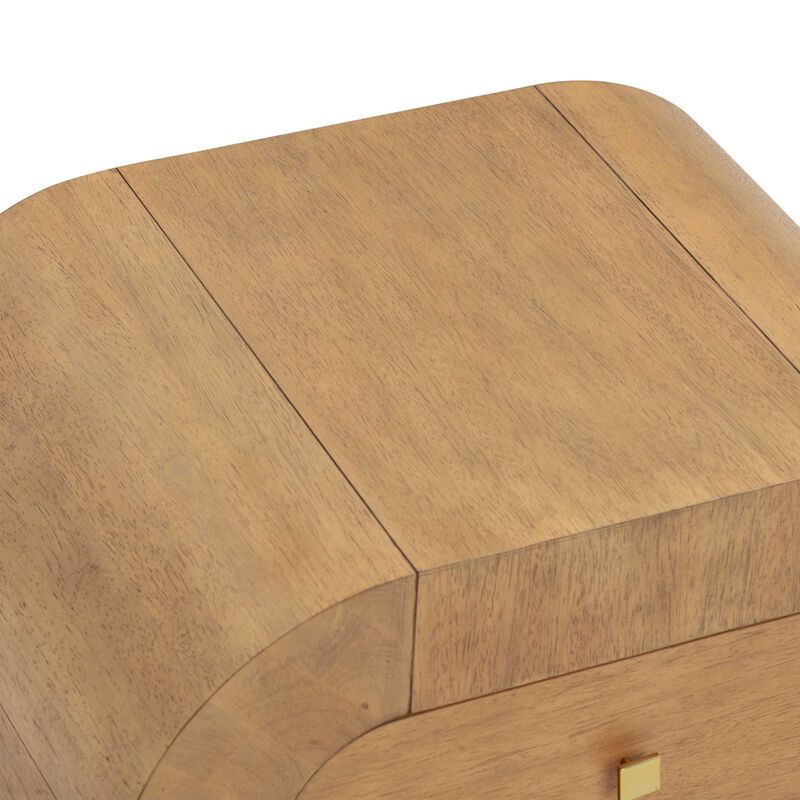 Tov Furniture Hump Natural Nightstand image number 7