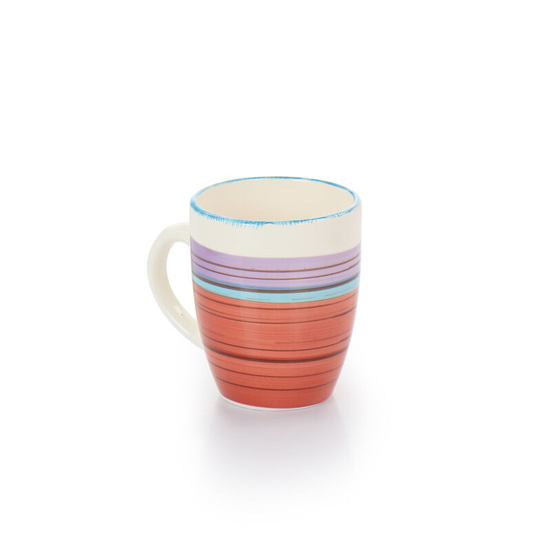 Gibson Home Richvale 12 Piece Round Durastone Dinnerware Set in Red