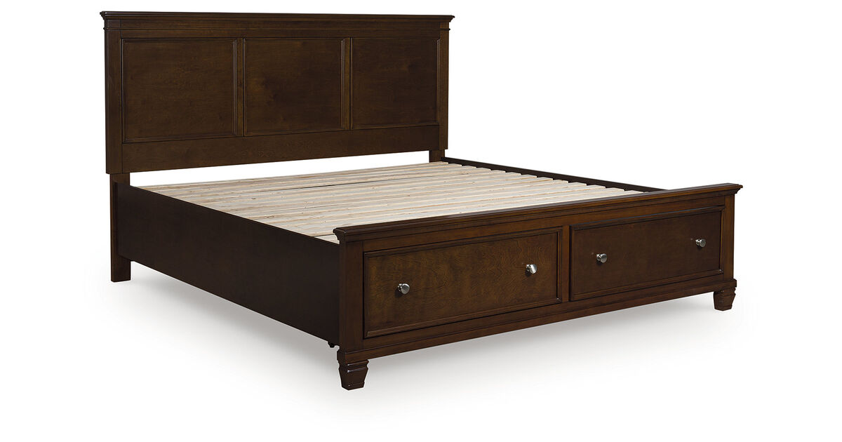Danabrin California King Panel Storage Bed