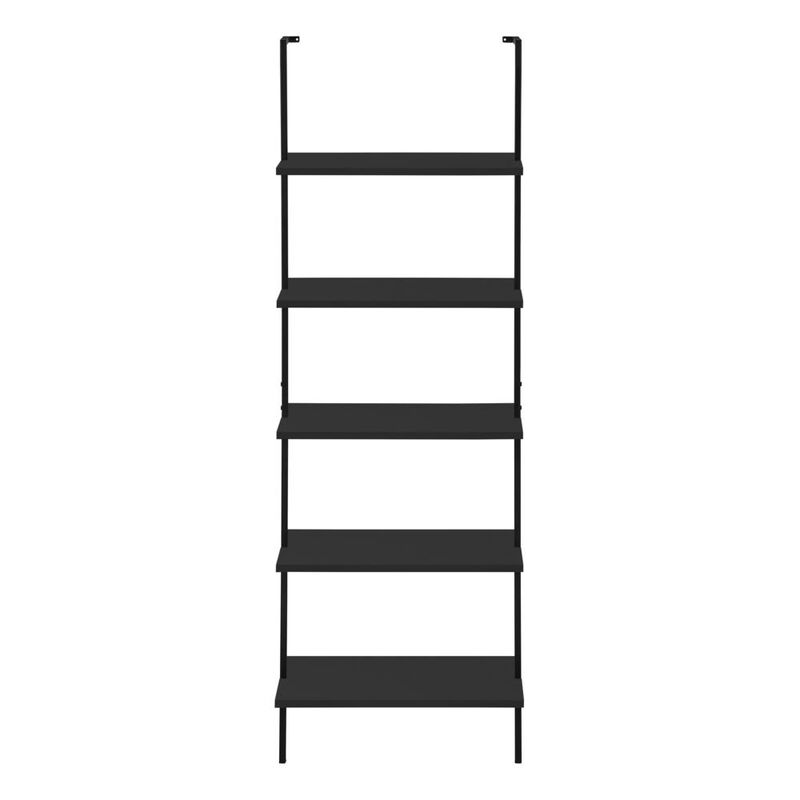 Bookshelf, Bookcase, Etagere, Ladder, 5 Tier, 72H, Office, Bedroom