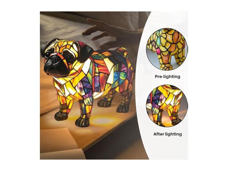 LED Resin Table Lamp For Bedroom Living Room image number 2