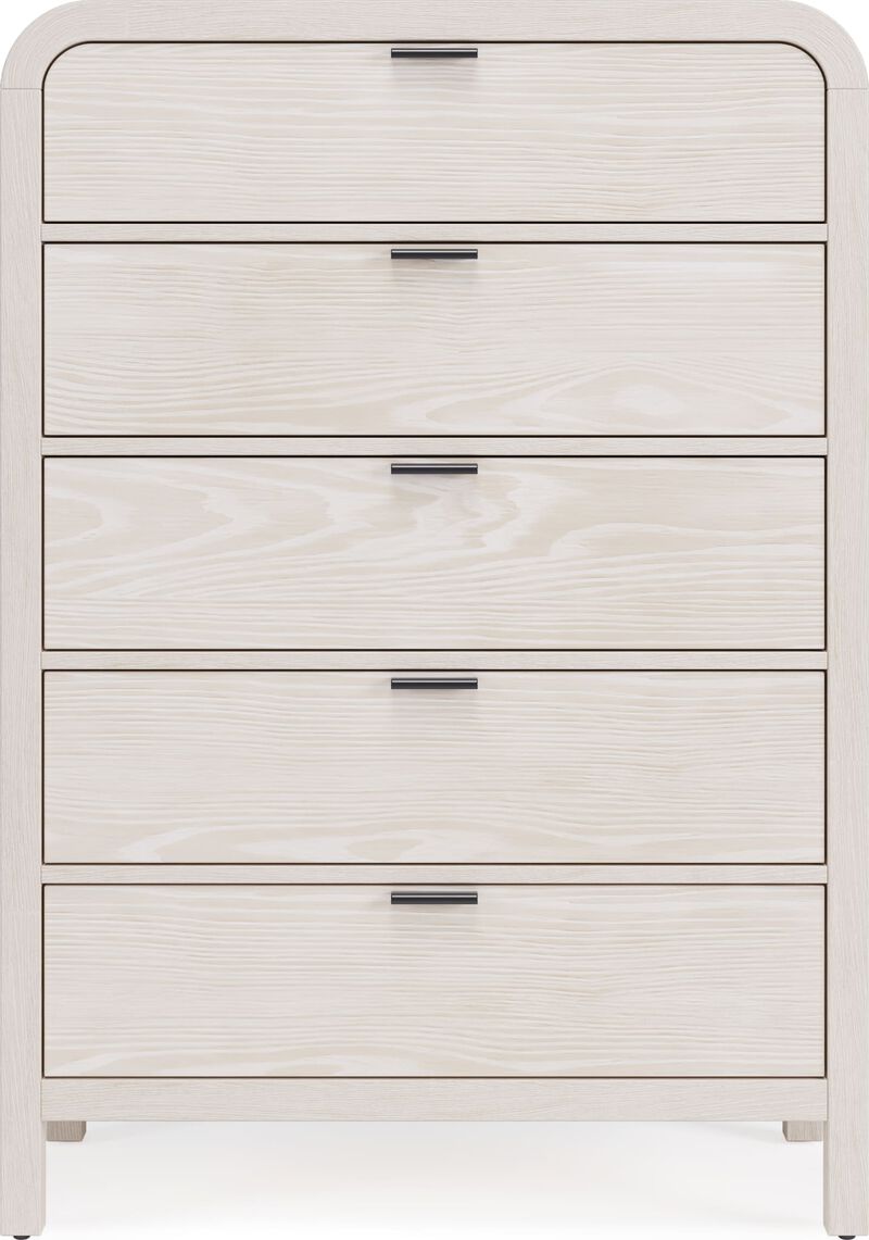 Drake Five Drawer Chest in Sugar