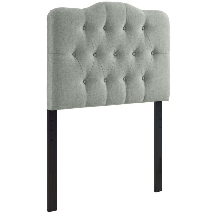 Modway - Annabel Twin Upholstered Fabric Headboard Gray