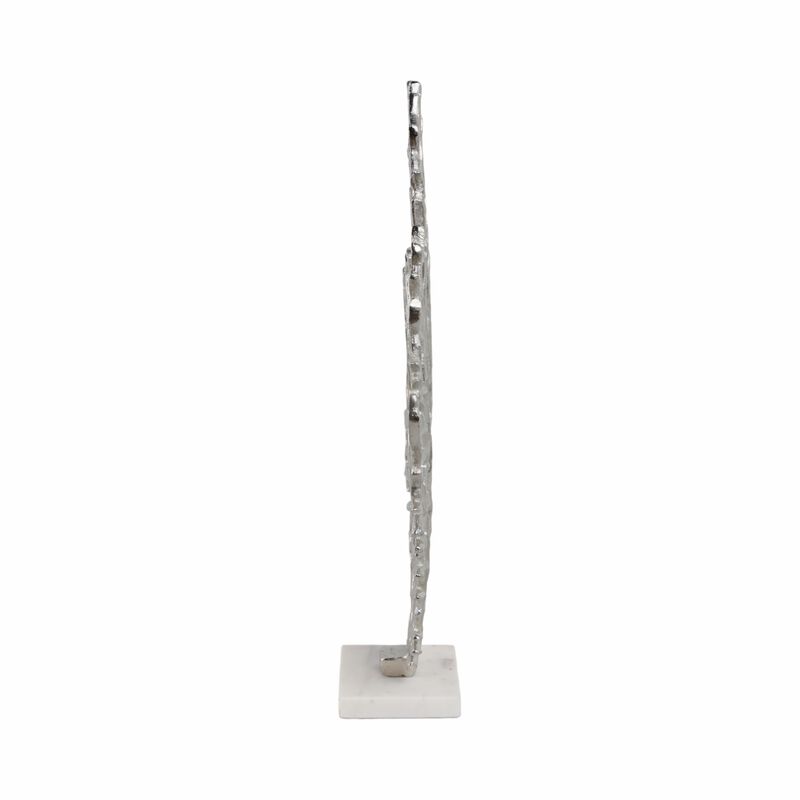 Metal Coral on Marble Base image number 2