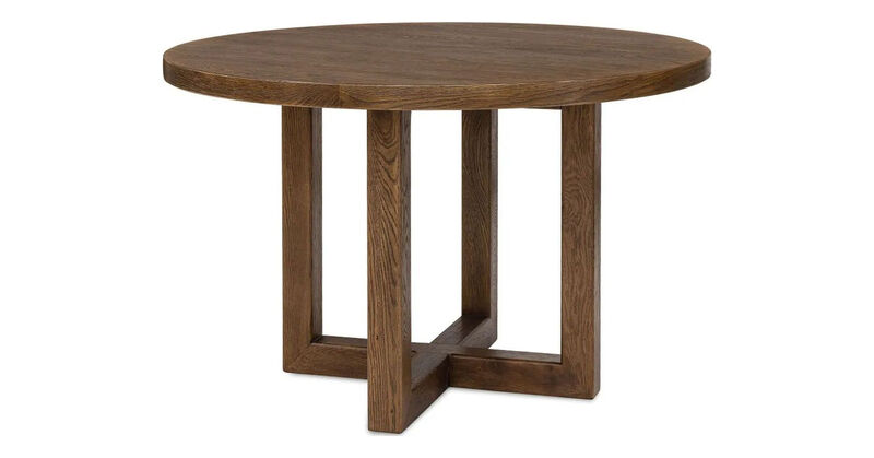 Driftwood Saddle Round Table image number 0