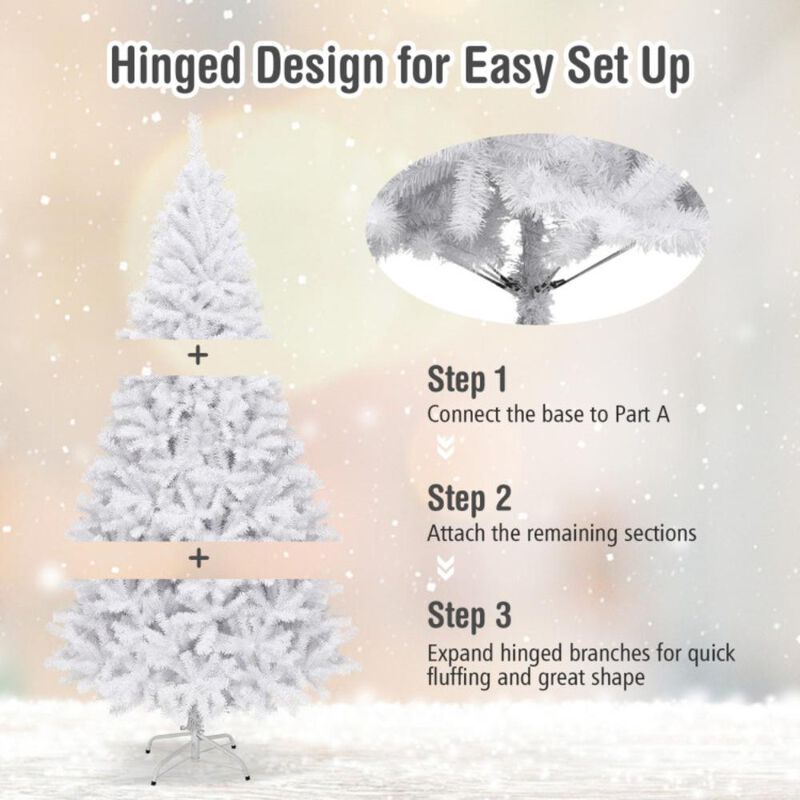 Hivvago Christmas Tree with Metal Stand