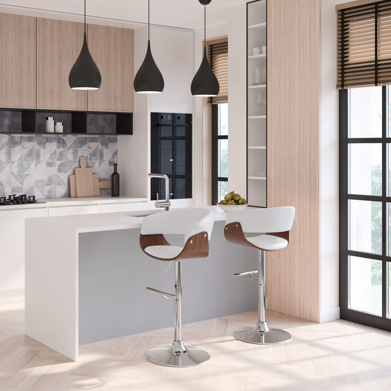 Sheldon Adjustable Swivel Bar Stool