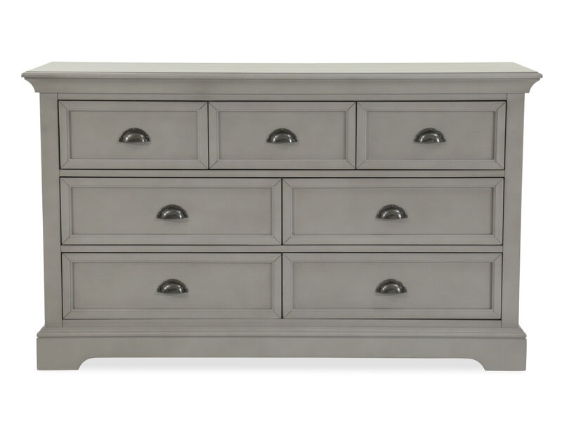 Tamarack 7-Drawer Dresser in Gray