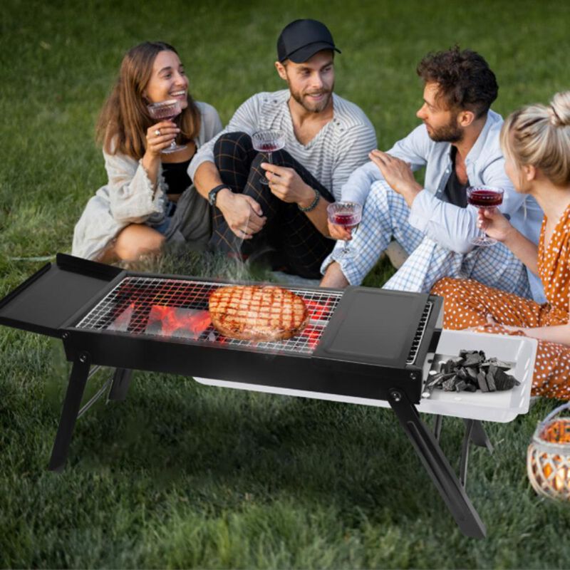 Portable BBQ Griddle for Outdoor Cooking & Tailgating