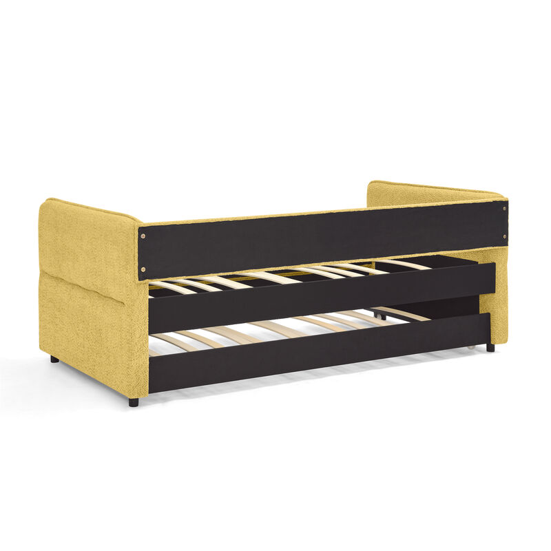 Nugfub Pop-up Trundle Upholstered Daybed image number 8