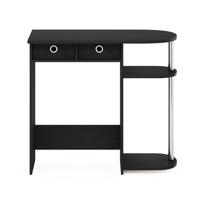 Furinno Furinno Go Green Home Laptop Notebook Computer Desk/Table  Americano/Stainless Steel