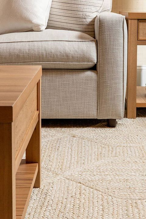 Naturals Tobago Sisal Bow White 2' x 3' Rug