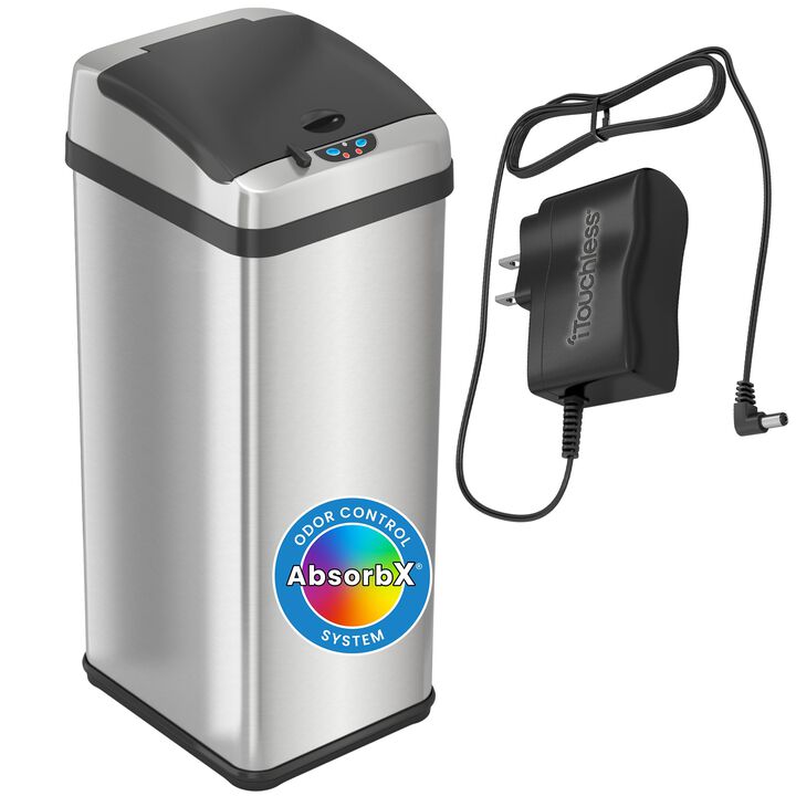 iTouchless 13 Gallon Platinum Edition Sensor Trash Can