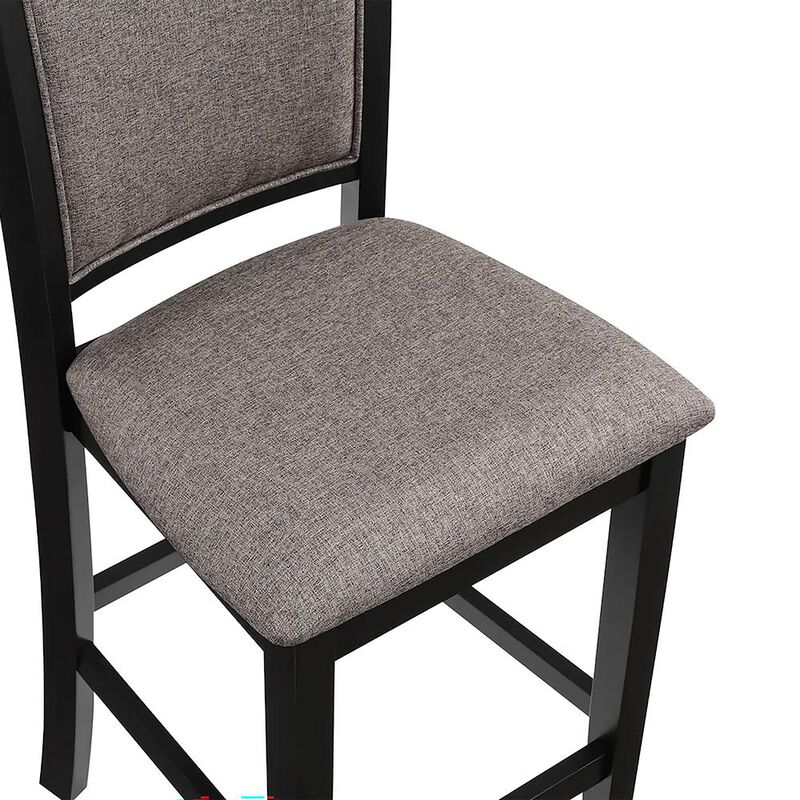 New Classic Furniture Potomac Counter Chair Black  (2 Per Carton)