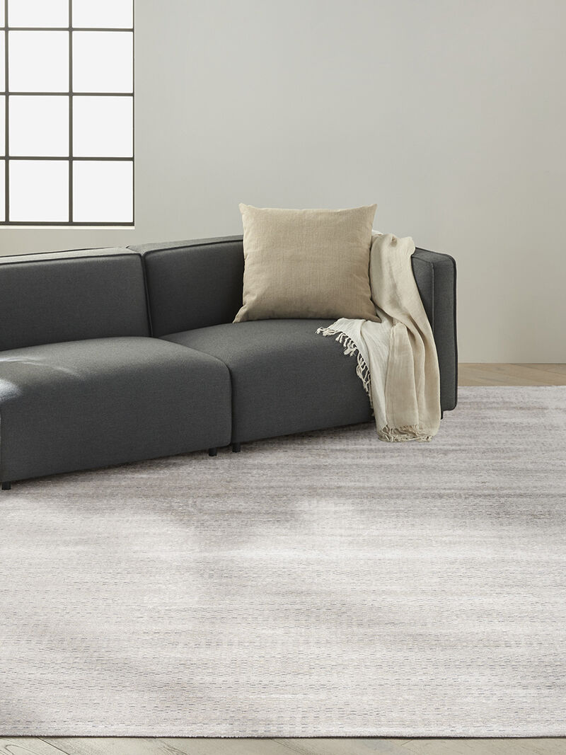 Valley VLL01 Silver 9'9" x 13'9" Rug image number 6