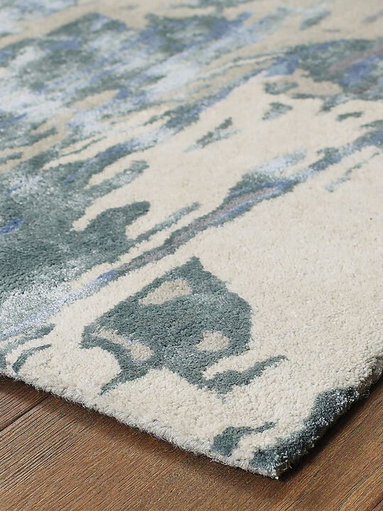 Galaxy 3'6" x 5'6" Blue Rug