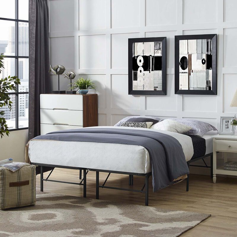 Modway - Horizon Queen Stainless Steel Bed Frame image number 1