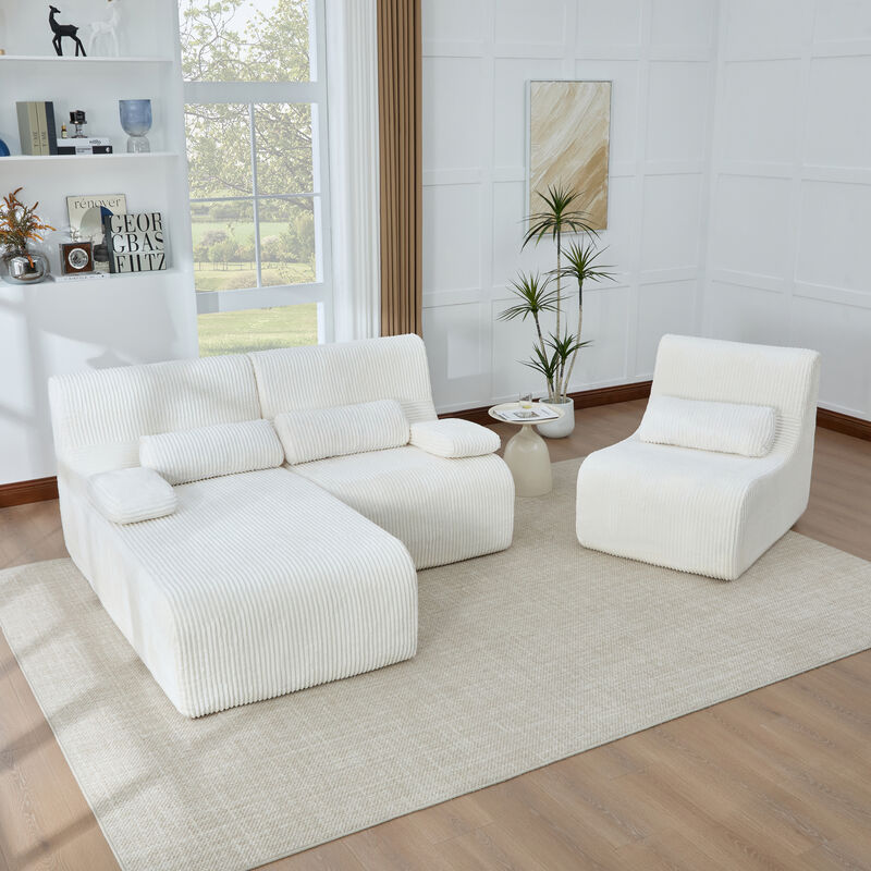 Fenneg Modern Sectional Sofa image number 2