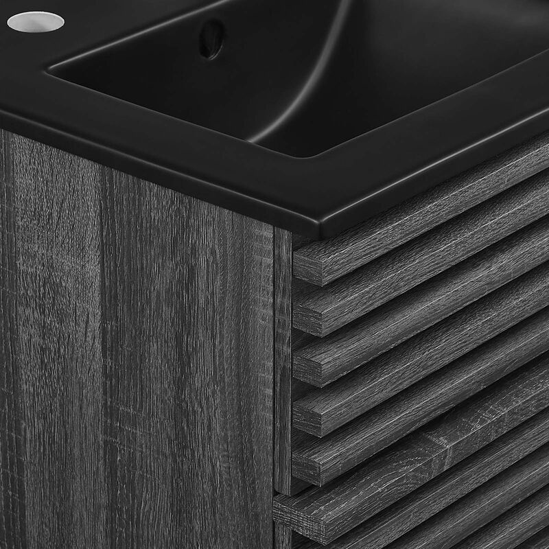 Render 18" Wall-Mount Bathroom Vanity image number 5