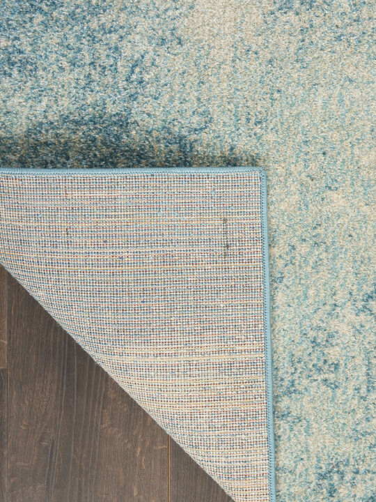 Passion PSN10 Navy/Light Blue 3'9" x 5'9" Rug