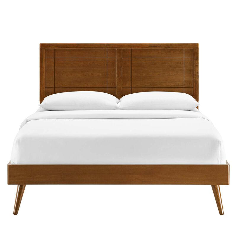 Modway - Marlee King Wood Platform Bed with Splayed Legs image number 4